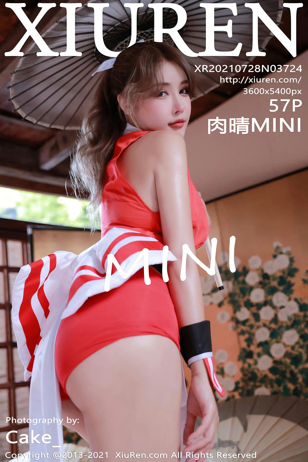 [XiuRen秀人网] 2021.07.28 No.3724 肉晴MINI